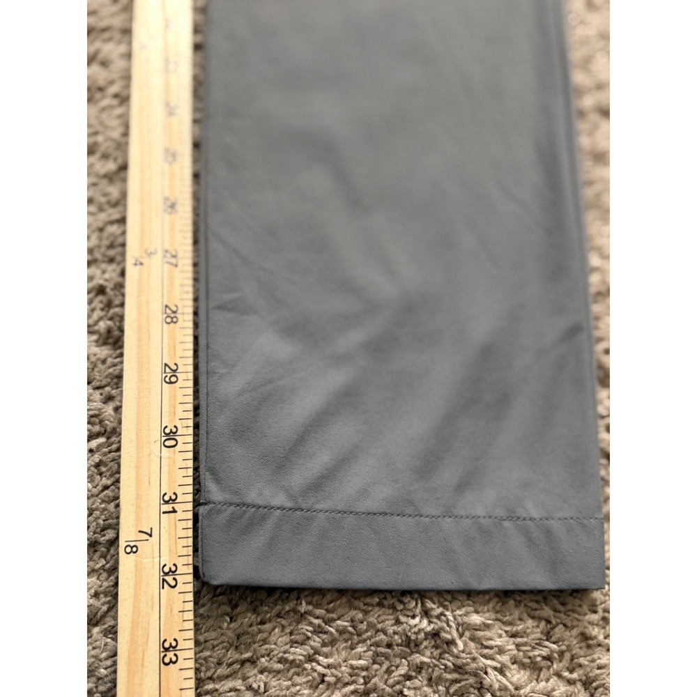 KJUS Iver Mens Golf Pants Gray Tailored Fit Technical Stretch W34 L32 Regular - Picture 3 of 10